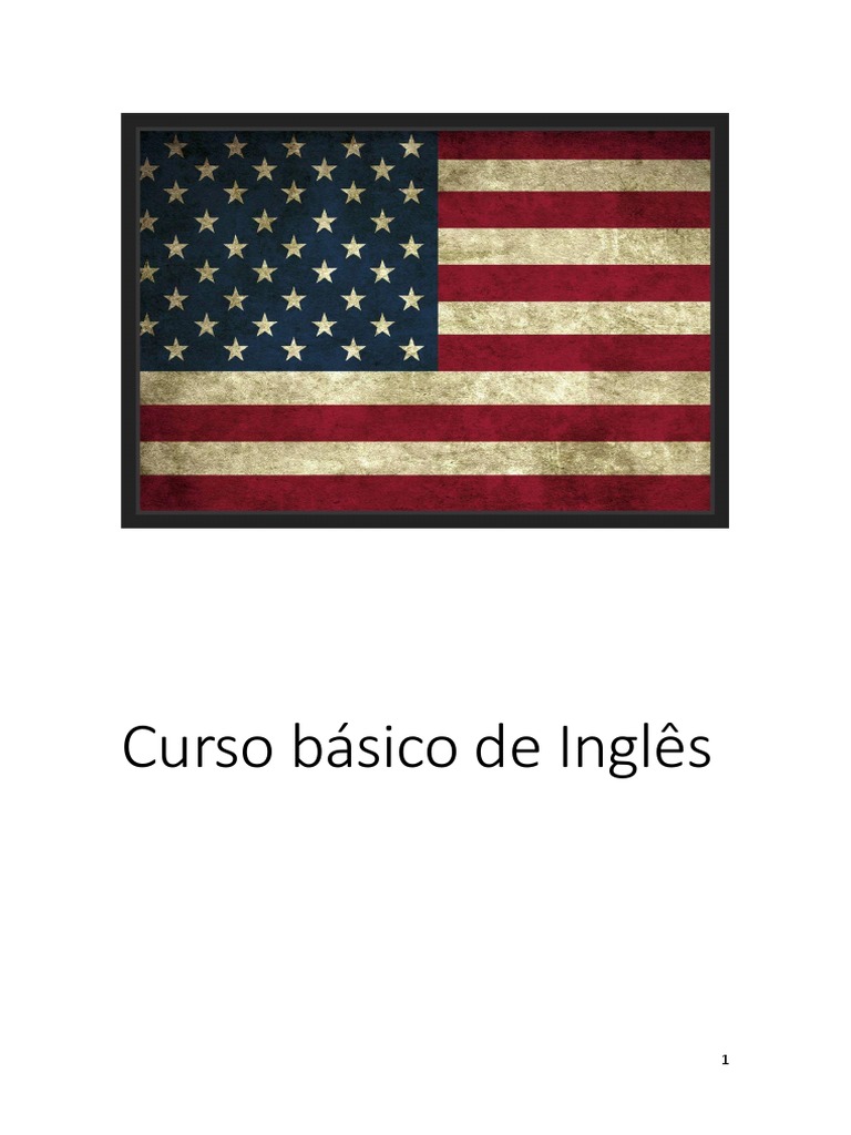 Curso Básico de Inglês | PDF | Artes Linguísticas e Disciplina