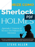 Resumo Memorize Sherlock Holmes Aprenda Domine Tecnica Palacio Memoria Tecnica Comprovada Memorizar Qualquer Voce Capaz Esquecer Quiser 767d