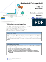 Actividad Entregable III: Estudios Generales Semestre I