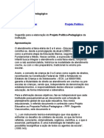 Projeto Político Pedagogico