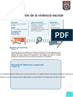 Prevención de La Violencia Escolar