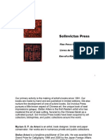 Solinvictus Press: Fine Press Books Livres de Peintre One-Of-A-Kind Books