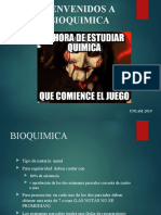 1ra Clase Introduccion A La Bioquimica