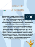 Comunicado de Enfermeria