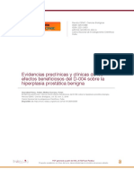Glenn Santamaria-Evidencias Preclínicas y Clínicas de Los Efectos Beneficiosos Del D-004 Sobre La Hiperplasia Prostatica Benigna