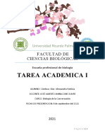 Tarea Academica I - Bio de La Conservación