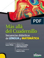 Más Alla de Un Cuadernillo - Secuencia Didácticas de Lengua y Matemáticas