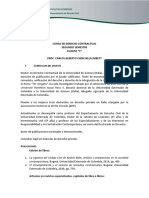 2021-Guia Derecho Contractual II Semestre 4C - Carlos Chinchilla