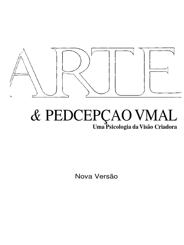 Arte E Percepcao Visual Rudolf Arnheim Pdf