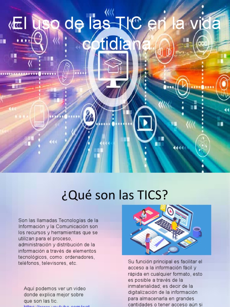 El Uso de Las TIC en La Vida Cotidiana | Descargar gratis PDF ...