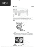 Installation Procedure: SMCS - 4050,4351