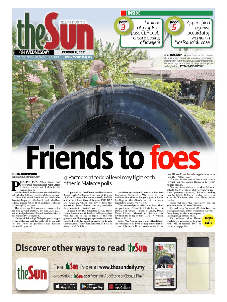 The Sun Daily 131021 Pdf Malaysia Government