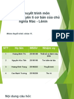 Bài Thuyết Trình Môn Triết-Nhóm 11- ME1-02