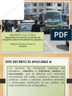 5.5.2. Decreto 212 Taxis