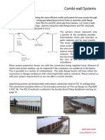 Combi-Wall Systems: Connection: Pbs - F/M BBS-F/M PZ Flanges Wof/Wom Intermediate Pile