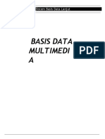 Sistem Basis Data Lanjut BASIS DATA MULTIMEDIA