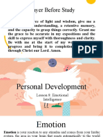 Personal Development Lesson 8