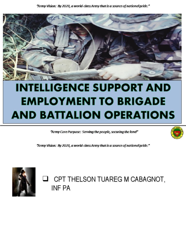 Military Intelligence Operations Overview | PDF | Military Intelligence ...