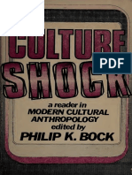 Culture Shock A Reader in Modern Cultural Anthropology by Philip K. Bock 