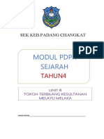 Modul PDPR Sejarah Tahun 4 Tokoh2 Kerajaan Melayu Awal