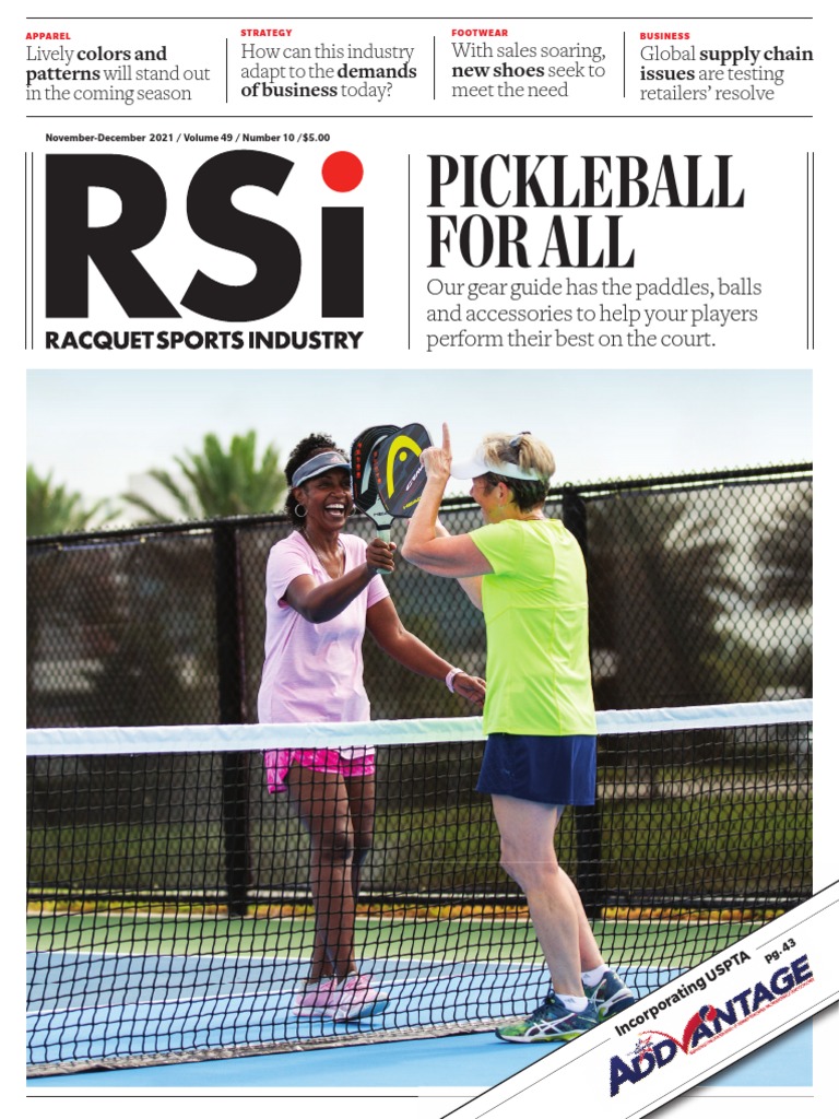 Nov Dec '21 Racquet Sports Industry Magazine PDF Sports Racquet