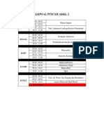 Jadwal PTM Xii Akkl 2