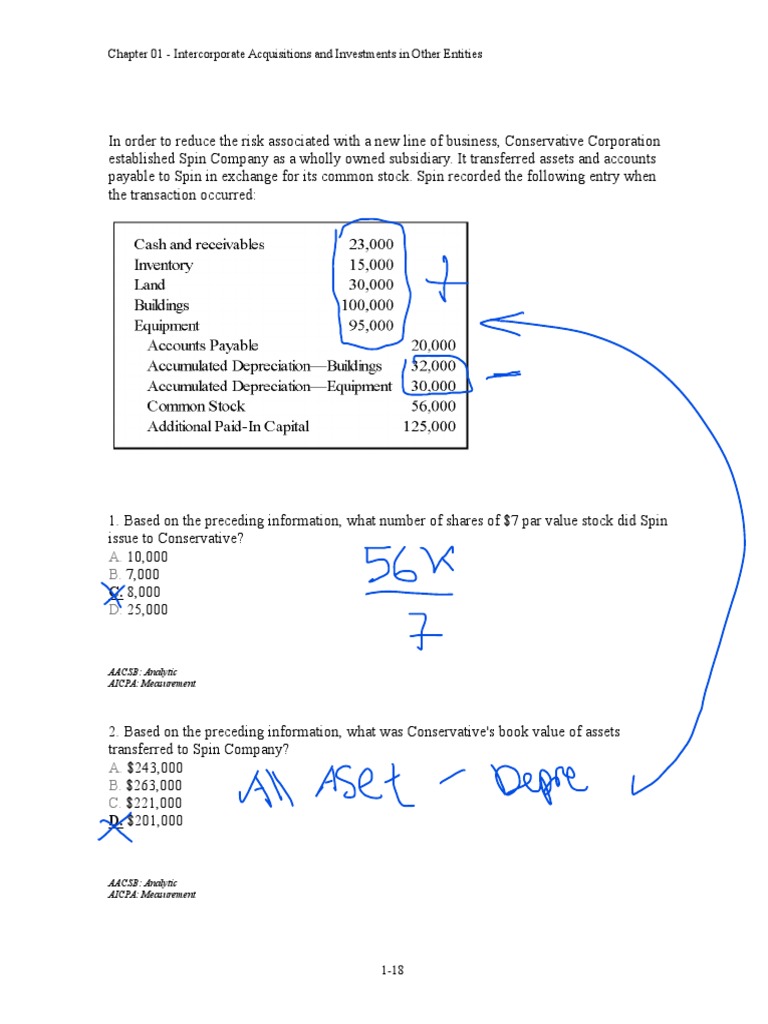 Goodwill in Business Combinations | PDF | Book Value | Goodwill ...