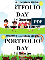 Portfolio Day Tarpapel 2nd Grading