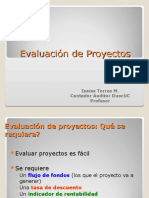 Evaluacion de Proyectos