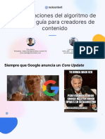 Actualización Del Algoritmo de Google - Una Guía para Productores de Contenidos