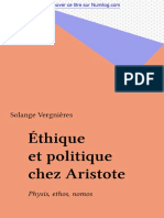 Éthique et politique chez Aristote