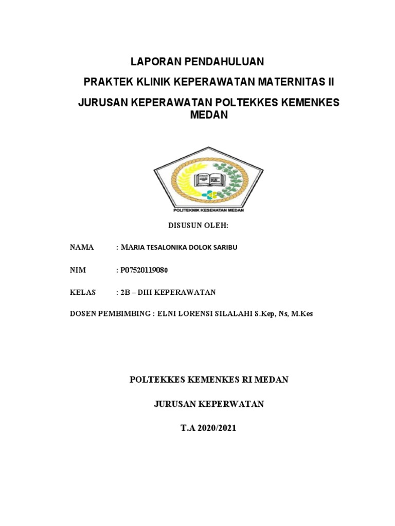 LP BBL Maria | PDF | Kesehatan Holistik