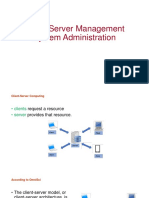 Client Server Computing