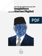 Laporan Situasi Hak Digital Indonesia 2019
