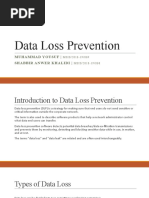 Data Loss Prevention: Muhammad Yousuf - Shabbir Anwer Khalidi