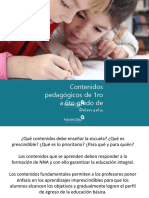 Contenidos Por Grado Escolar para Compartir