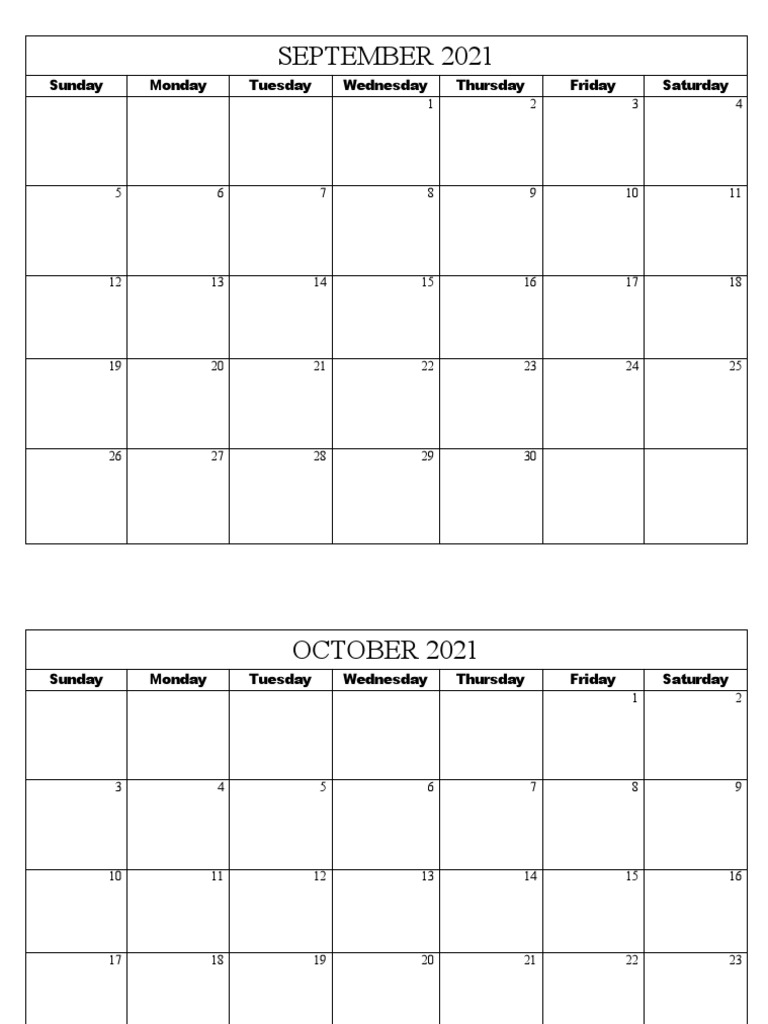 School Calendar 2021 PDF