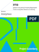 Ibong Adarna Corrido at Buhay Na Pinagdaanan Nang Tatlong Principeng Magcacapatid Na Anac Nang Haring Fernando at Nang Reina Valeriana Sa Cahariang Berbania by Anonymous (Anonymous)