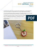 3D Apple Patter - Artkal Fuse Beads