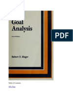 Robert F. Mager - Goal Analysis-David S. Lake Publishers (1984)