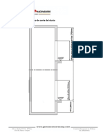 Plano de Corte de Ducto