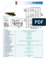 20 Brosur Yanmar TS 230 R-Di - Motor Diesel - Spesifikasi - Dimensi - Kurva Power - Spesification