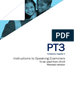 S1 MES PT3 Instructions to Speaking Examiners_Revised Version
