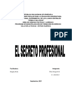 Secreto Profesional Del Abogado