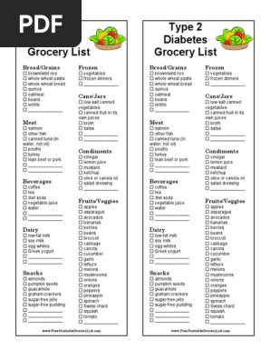 Type_2_Diabetes_Grocery_List