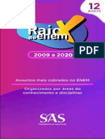 Raio X Do ENEM (2009 a 2020)