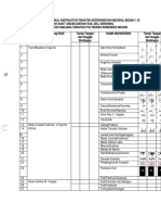 DAFTAR BIMBINGAN KLINIKAL INSTRUKTUR PRAKTEK KEPERAWATAN MEDIKAL BEDAH Ii DI RUM