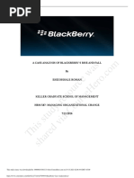 Blackberry Case Analysis