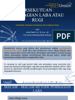 Akl Pertemuan 3 (Pembagian Laba Rugi Persekutuan)