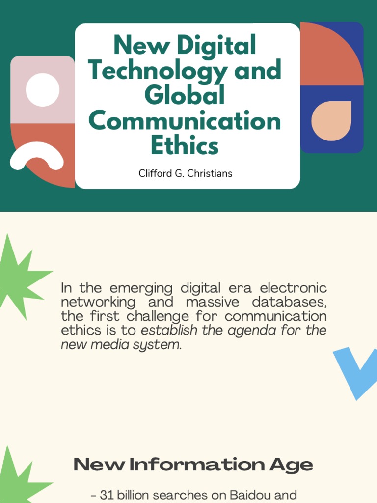 Digital Era Communication Ethics Issues | PDF | Privacy | Internet